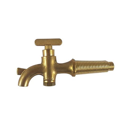 Agristore Di Cosenza V. Rubinetto In Ottone Per Botte In Legno D.10Mm