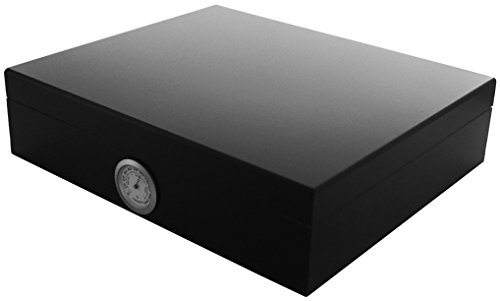 Germanus Sigari Humidor "Movel" Con Igrometro E Umidificatore E Germanus Manuale Nero