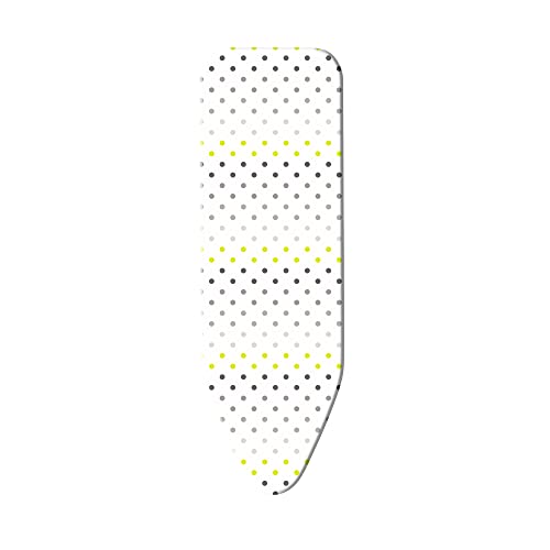 Minky Copriasse Da Stiro Elasticizzato Medio, Bianco, 110 X 35 Cm