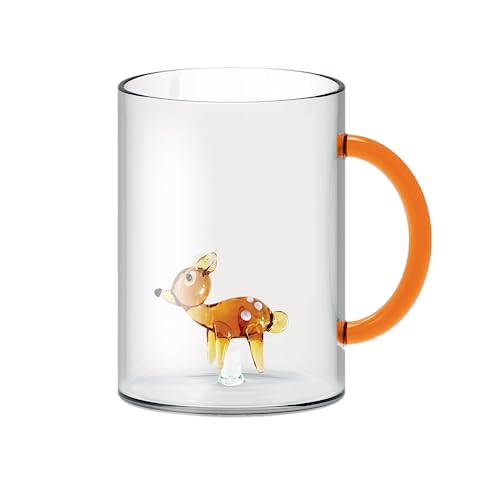 Tazza In Vetro Borosilicato In Confezione Regalo. Capacità: 420 Ml. Figurina: Fan