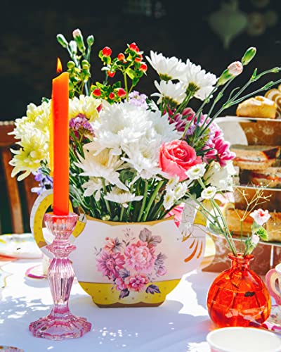 Talking Tables Decorazione Floreale Vintage Vaso Teiera Tea Party | Centrotavola Di Fiori | Per Compleanno O Festa In Giardino, Baby Shower, Matrimoni