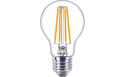 Philips Led Lampadina A Filamento Goccia, Equivalente A 75W, E27, Luce Bianca Fredda, Non Dimmerabile