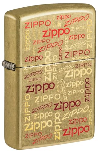 Zippo Accendino A Benzina Antivento (Design Zippo Logos)