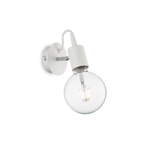 Edison Ap1 Nero - 138374, Applique, Ideal Lux