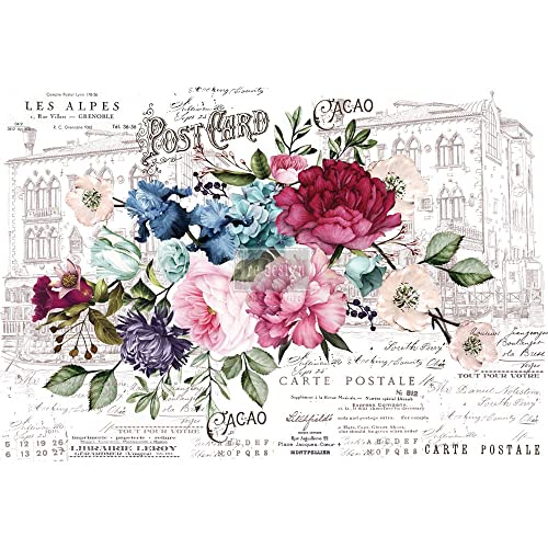 Prima Marketing Imperial Garden 44"X30" Trasferimento, Legno, 44X30