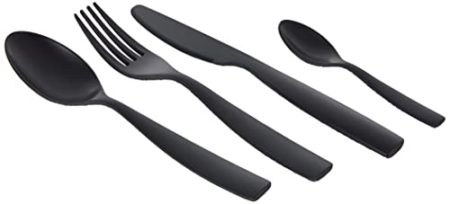 Alessi Dressed En Plein Air Set Di Posate, Melammina, Nero