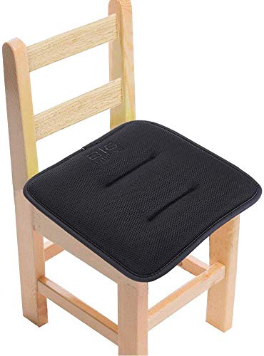 Big Hippo Cuscino Per Sedia Con Nastri, In Tessuto Traspirante A Rete Sandwich, In Memory Foam, Per Sedia Di Piccole Dimensioni, Per Casa, Cucina, Uff