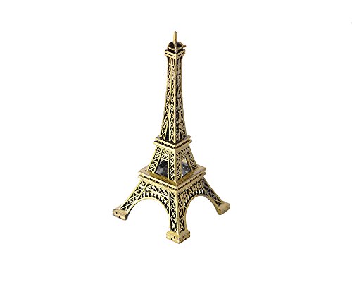 Ds. Distinctive Style Modello Torre Eiffel Statua Metallica Torre Eiffel Statuetta Torre Eiffel Per Souvenir - 15 Cm