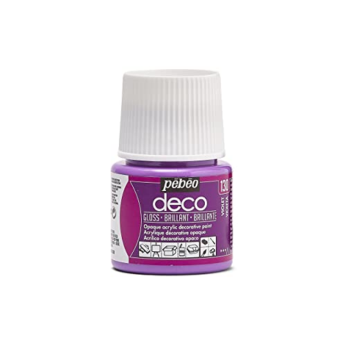 Pebeo Deco Bright Paint, Viola, 45 Ml