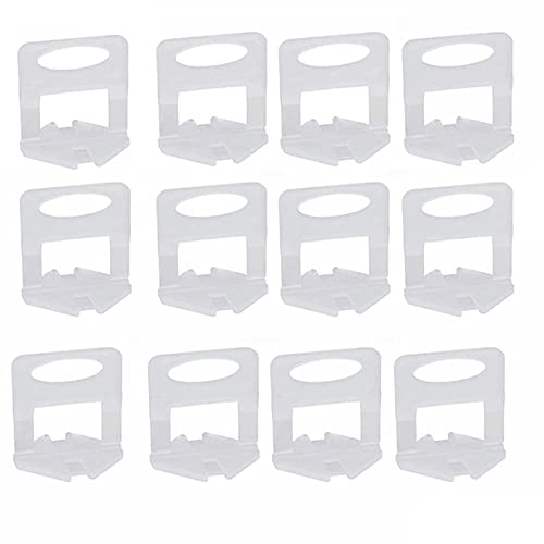 200 Pezzi 1.5Mm Distanziatori Per Piastrelle, Sistema Di Livellamento Delle Piastrelle Clip Distanziatore Di Livellamento Piastrelle Aiuto Installazio