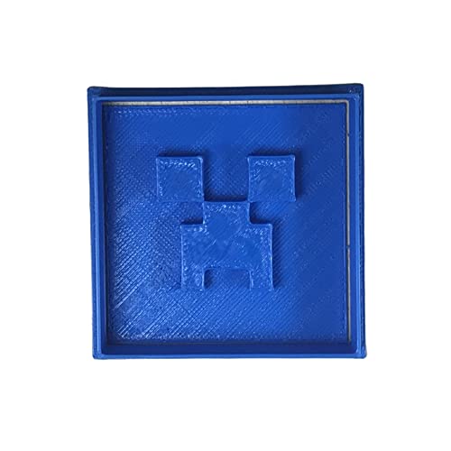 Cuticuter Creeper Tagliapasta Minecraft, Blu