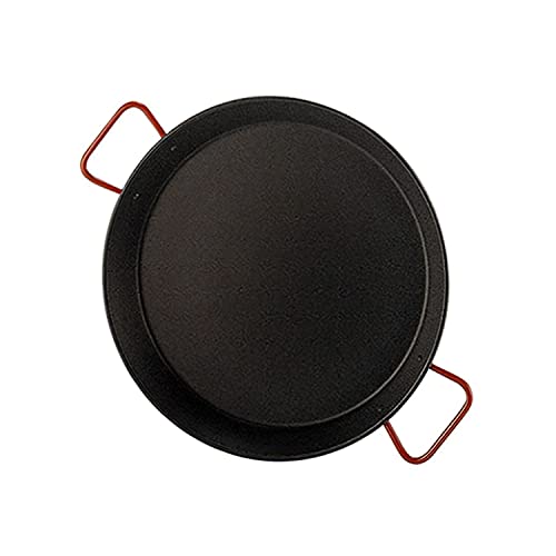 Garcima 5020505 Paellera Valenciana Antiadherente Para 6 Personas 34 Cm, Steel, Cranberry (La Ideal_20634)