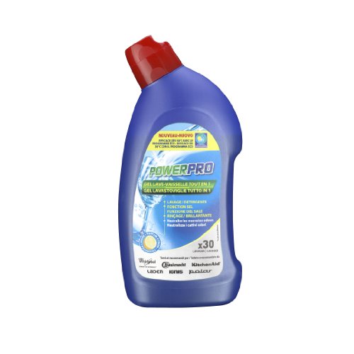 Wpro Gel750 Gel 3 In 1 Per Lavastoviglie (Funzioni Lavaggio, Risciacquo E Sale), Fino A 38 Lavaggi
