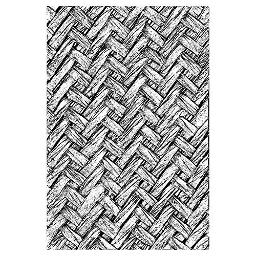 Sizzix 664759 Cartella Per Goffratura 3 D Texture Fades Tim Holtz Taglia Unica