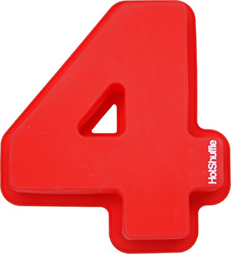 Hotshuffle Grande Numero Tortiera Silicone Cottura Compleanno Anniversario 4