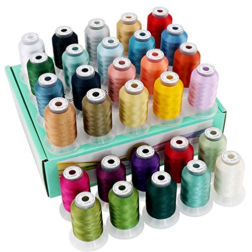 New Brothread 30 Nuovi Janome Colori Poliestere Filo Di Ricamo Macchina 500M - Assortimento 2