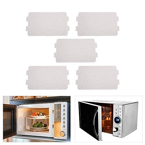 Protezione Per Forno A Microonde In Mica, 5 Pezzi Forno A Microonde Piastra Di Mica Piastra A Microonde Copertura Per Guida D'Onda Sostituzione Access