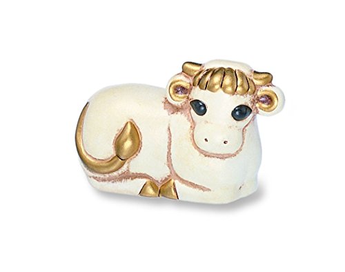 Thun® - Bue Bianco - Statuine Presepe Classico - Ceramica - I Classici