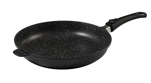 Pradel Excellence 52410M Padella Tipo Pietra Per Tutti I Fornelli, Compreso Induzione, 32 Cm