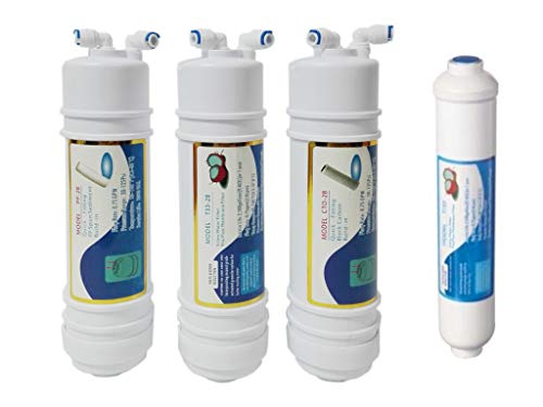 Set 4 Filtri Per Osmosi Inversa Tipo Cs