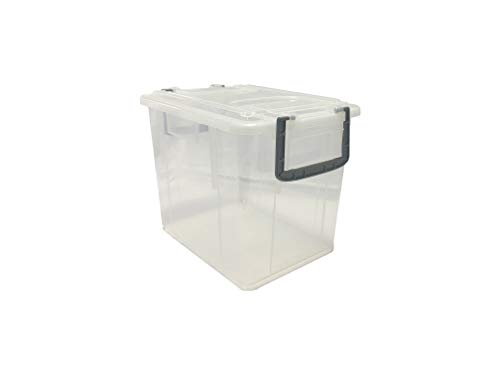 Mobil Plastic Cassa Alimentare Modello Food Box 20 Litri Con Coperchio - Trasparente