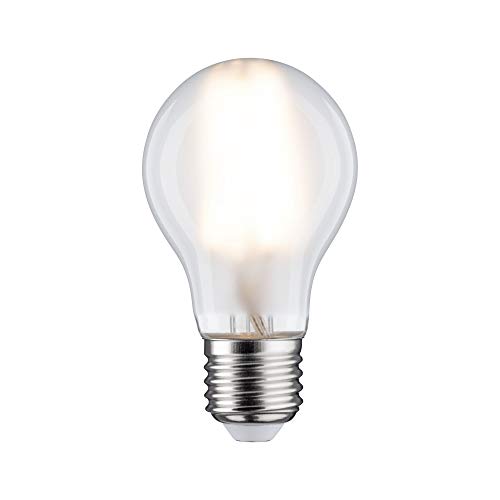 Paulmann 28700 Led Filamento Agl 7,5 Watt Lampadina Dimmerabile Opaco 2700 K Bianco Caldo E27 7.5 W