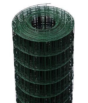 Italfrom Rotolo 25Mt Recinzione Rete Metallica Zincata Plastificata Maglia:Mm75X50 Diametro Filo:Mm2,2 Altezza Rete: 100 Cm Cod.2204