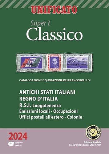 Unificato Super I - Classico 2024 - Catalogo Per Francobolli