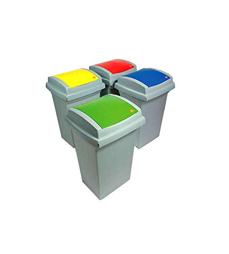 Ics Bidone Recycling 50 Verde 43X39 H. 68 Ics