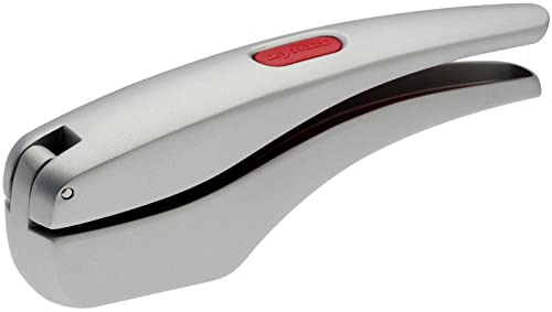 Zyliss E12150 Spremiaglio Susi 3, Alluminio, Argento, Trita, Schiaccia, Spremi Aglio, Design Professionale, Durevole, Lavabile In Lavastoviglie