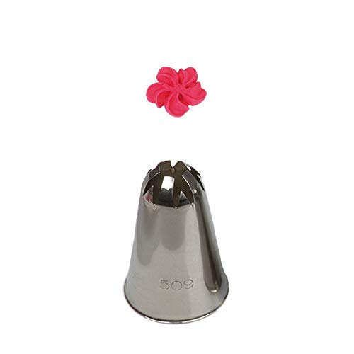 Decora 0263428 Cornetto Blisterato Fiore Grande N 509 1F