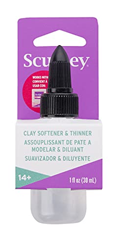 Sculpey Liquid Clay Softener, 30 Ml Di Liquido