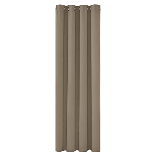 Deconovo Tende Oscuranti Per Interni Cameretta Bambini 240 Cm Altezza, Tenda Oscurante Termica Isolante Con Anelli Per Finestre Moderne 1 Pannello, 14
