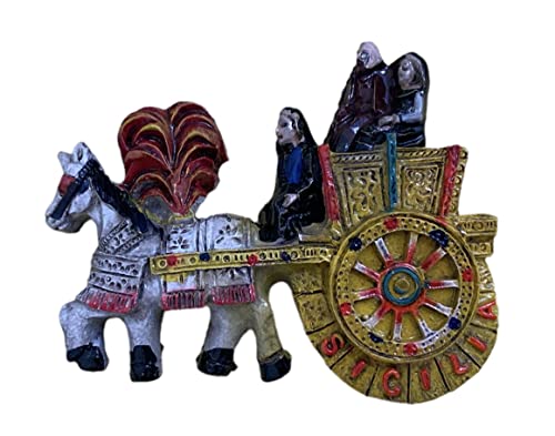 Magnete Sicilia, Pigna, Teste Di Moro, Ficodindia, Cannolo Siciliano, Ruota Carretto, Carretto Siciliano, Magneti Souvenir, Regalo, Da Collezione Da F