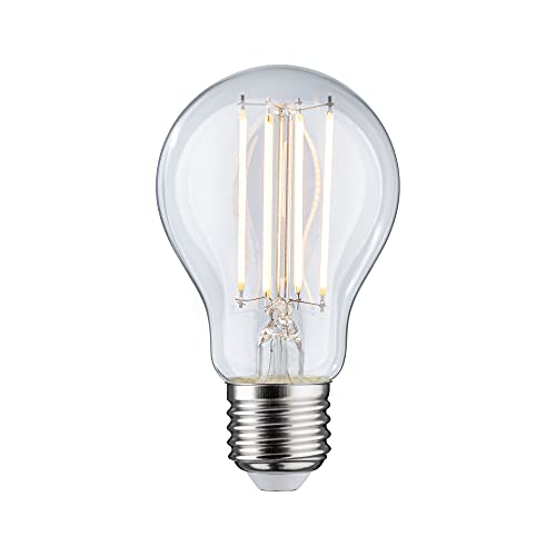 Paulmann 28620 Lampadina Led Filamento Agl 9 Watt Lampadina Classica Dimmerabile Chiaro 2700 K Bianco Caldo E27