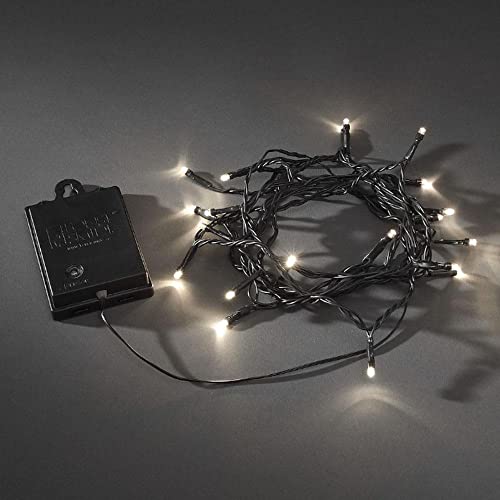 Konstsmide Catena Di Luci A Led, Plastica, Nero