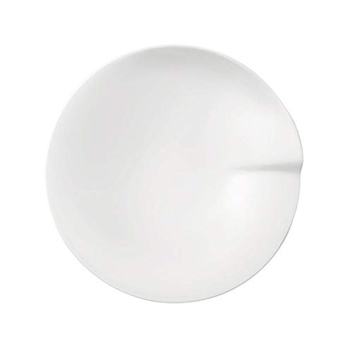 Villeroy & Boch Passion Piatti Per Pasta Medio, Porcellana, Bianco, 2 Pezzi