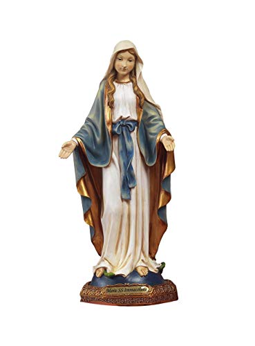 Statua Madonna Immacolata In Resina 14.5Cm