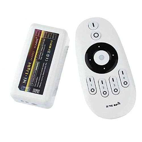 Kit Dimmer Per Strisce Led Monocolore Con Telecomando Rf (Telecomando + 1 Centralina)