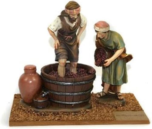 Personaggio Presepe X Rifinire O Completare Il Presepe Personaggio Pstore In Vendemmia Cm 10