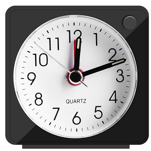 Jophek Classica Sveglia Analogica Da Viaggio, Sveglia Analogica Bambini Con Funzione Snooze E Luce, Sveglia Al Quarzo Analogica Per Camera Da Letto Uf