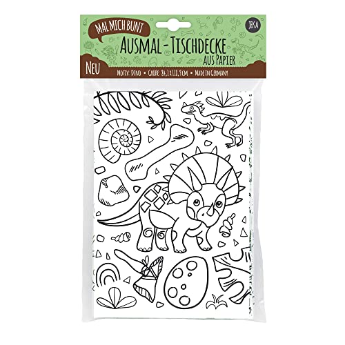 Tovaglia Di Carta Da Colorare, Motivo: Dinosauri, Tovaglia Da Colorare Dinosauri, Immagini Da Colorare Dinosauri, Colorazione Dinosauri, Decorazioni P