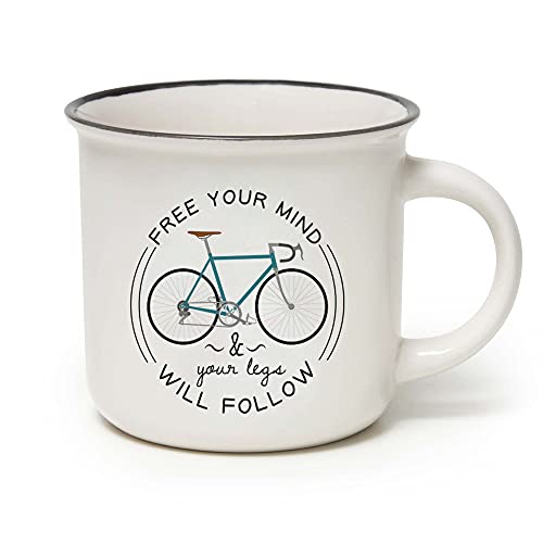 Legami Cup-Puccino Bike Tazza, Porcellana Bone China, Multicolore
