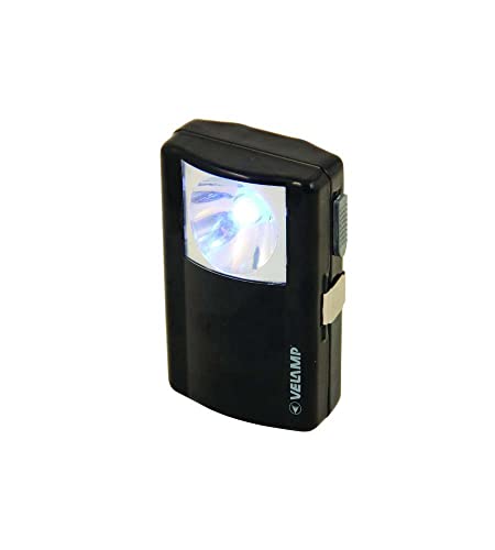 Velamp Lanternette Astuccio Led. Lampada Tascabile In Metallo. Torcia Super Luminosa 40 Lumen. Funziona Con 1 Pila 3R12 O 3Lr12. Per Campeggio, Trekki