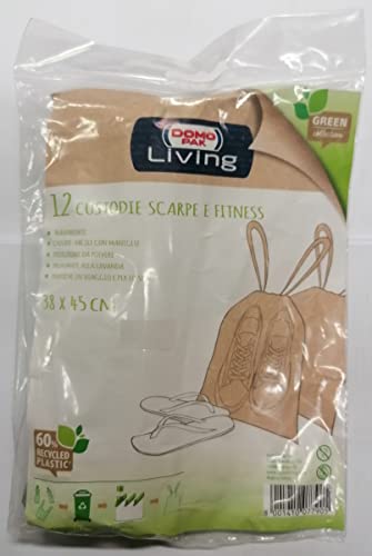 Domopak - 12 Custodie Per Scarpe E Fitness 38X45Cm