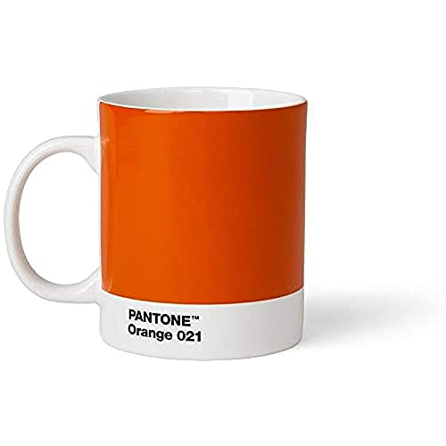 Copenhagen Design Pantone Tazza In Porcellana, Arancione, 1 Unità (Confezione Da 1)
