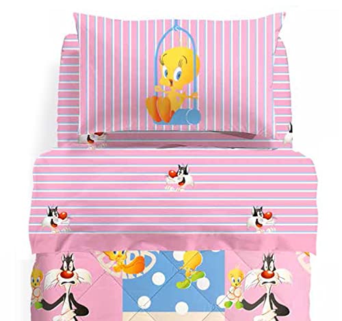 Disney - Completo-Lenzuola I Love Tweety Ragazzo Singolo