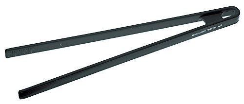 Sambonet Gadgets Pinza Cucina In Silicone, Manico Ergonomico E Antiscivolo, Lavabile In Lavastoviglie, , 29 Cm, Colore Nero