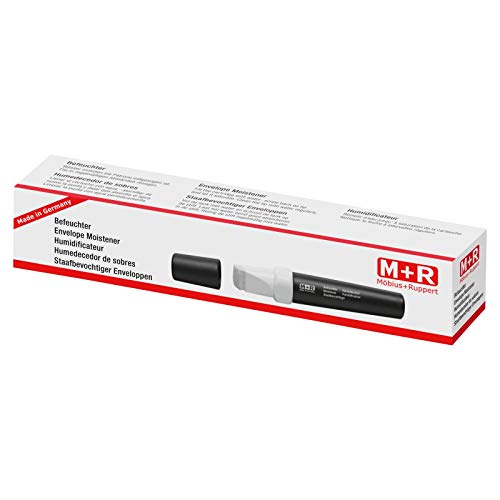 M + R 709966550 - Umidificatore Per Francobolli, Colore: Nero