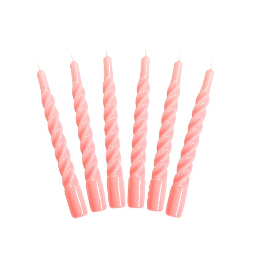 Candele With A Twist®, Made In Italy, 25 Colori Disponibili, Candele Da Cena, Candele Intrecciate A Lunga Durata 5 Ore, Candele Affusolate, Laccate, C
